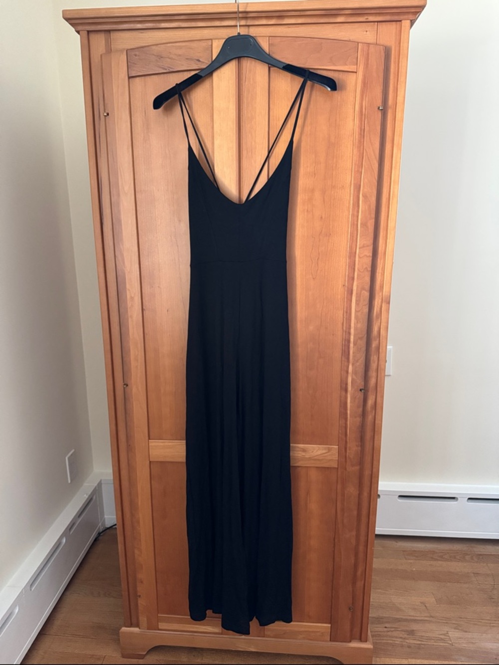 Black Strappy Jumpsuit